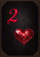 Two of hearts